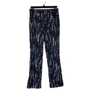 Mukzin / Theater Jacquard Straight Leg Crop Pants